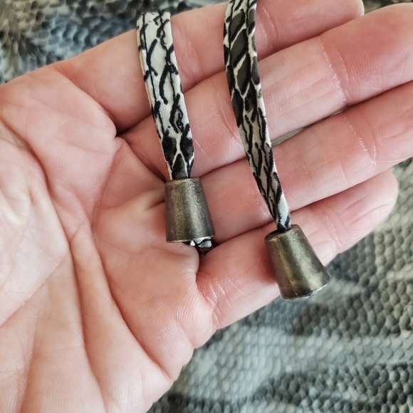 Chico's Zenergy Jacket Womens 2 US 12 Large Gray Snakeprint Full Zip Mockneck - Picture 9 of 12